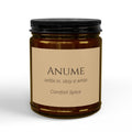 ANUME Comfort Spice Scented Soy Candles with Black Lid, (4 and 9oz)